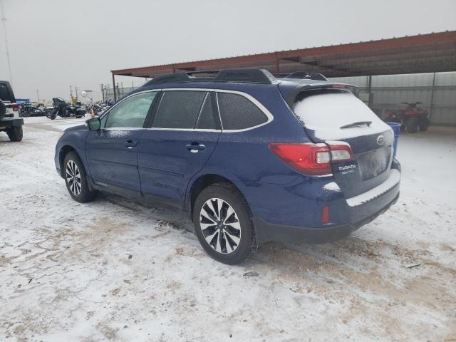 4S4BSENCXH3284567 - 2017 SUBARU OUTBACK 3.6R LIMITED BLUE photo 2