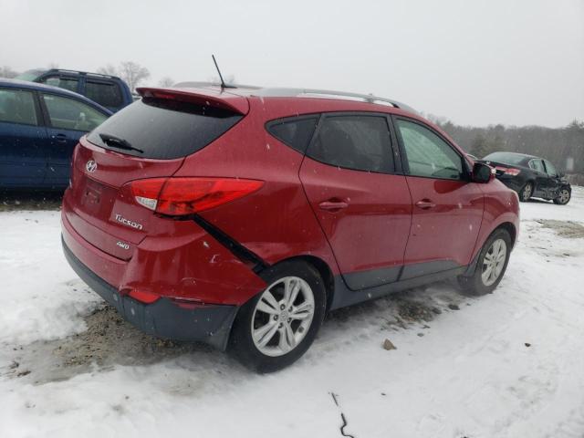 KM8JUCAC1CU509946 - 2012 HYUNDAI TUCSON GLS RED photo 3