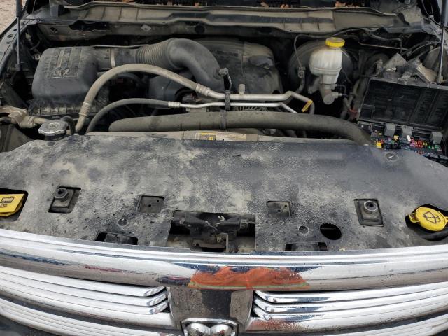 1C6RR6TT5KS572329 - 2019 RAM 1500 CLASS SLT შავი ფოტო 11