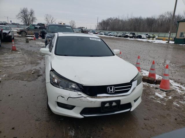 1HGCR3F81FA002975 - 2015 HONDA ACCORD EXL WHITE photo 5