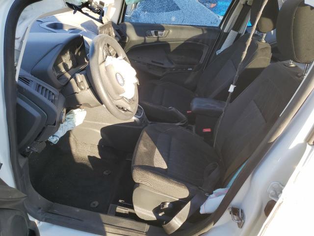 MAJ3S2GE5MC401025 - 2021 FORD ECOSPORT SE WHITE photo 7