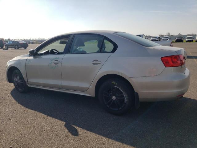 3VW2K7AJ7CM470950 - 2012 VOLKSWAGEN JETTA BASE BEIGE photo 2