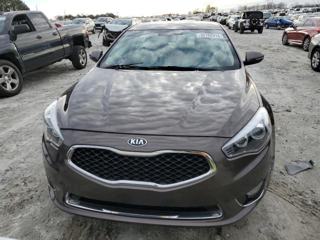 KNALN4D7XE5165655 - 2014 KIA CADENZA PREMIUM BROWN photo 5