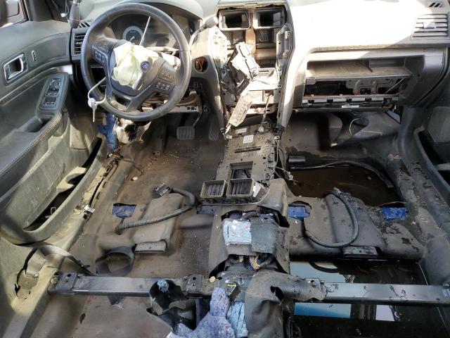 1FM5K8AR5GGB88989 - 2016 FORD EXPLORER POLICE INTERCEPTOR BLUE photo 8