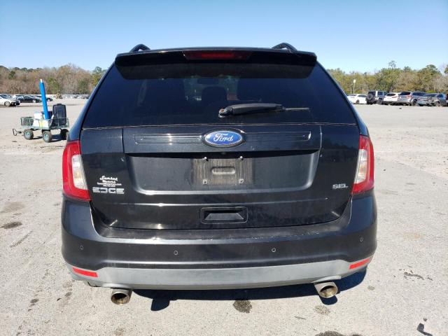 2FMDK3JC7BBB13270 - 2011 FORD EDGE SEL BLACK photo 6