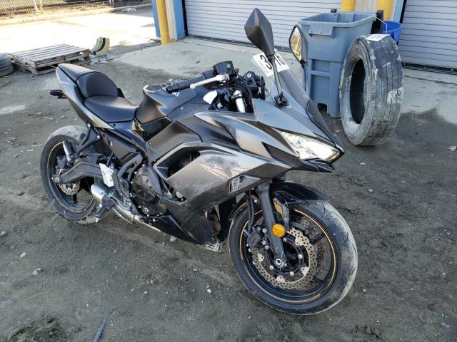 ML5EXER10PDA80684 - 2023 KAWASAKI EX650 R Сұр фото 4