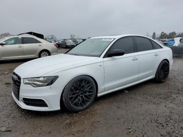 WAUF2AFC0DN042489 - 2013 AUDI S6 WHITE photo 1