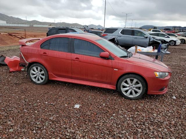 JA32U8FW4CU019167 - 2012 MITSUBISHI LANCER GT RED photo 4