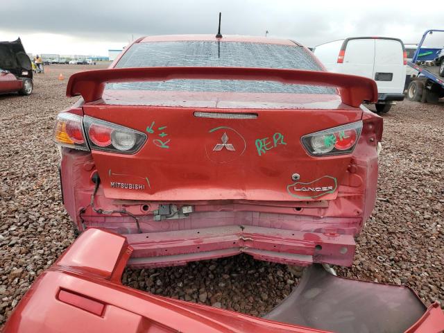 JA32U8FW4CU019167 - 2012 MITSUBISHI LANCER GT RED photo 6