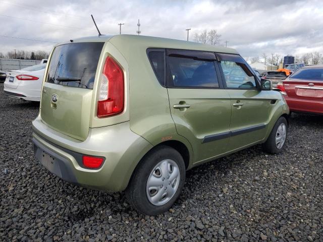 KNDJT2A54D7630781 - 2013 KIA SOUL GREEN photo 3