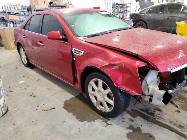 1G6DW67V880188284 - 2008 CADILLAC STS RED photo 4