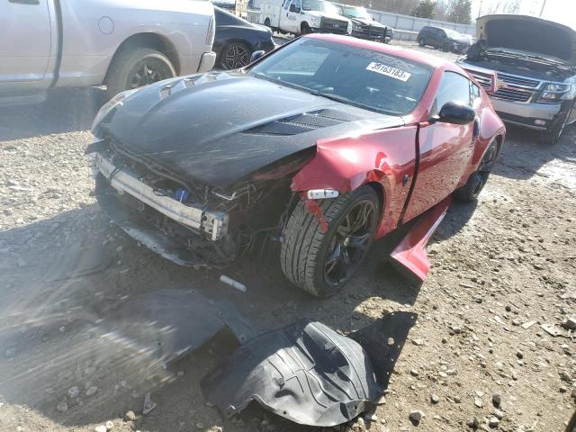 JN1AZ44EX9M405590 - 2009 NISSAN 370Z RED photo 1