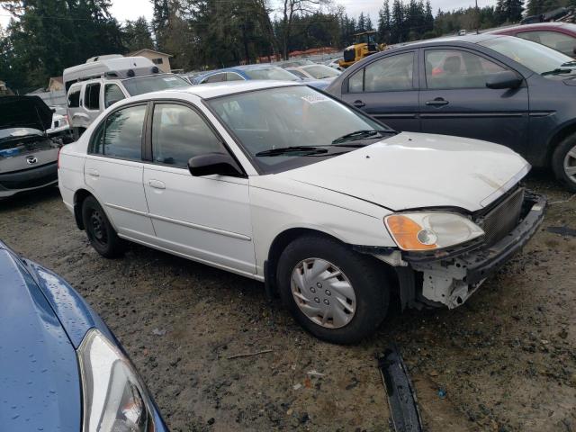 2HGES16563H549986 - 2003 HONDA CIVIC LX WHITE photo 4