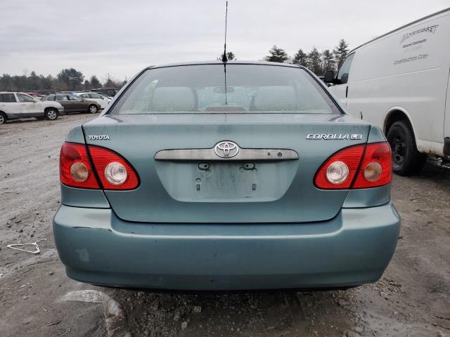 2T1BR32E36C624303 - 2006 TOYOTA COROLLA CE TURQUOISE photo 6