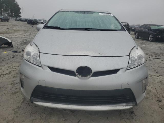 JTDKN3DU4F0465379 - 2015 TOYOTA PRIUS SILVER photo 5