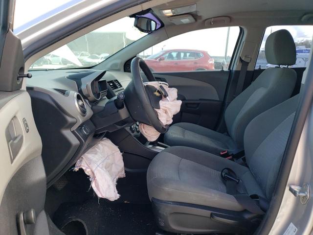 1G1JA6SH0G4182205 - 2016 CHEVROLET SONIC LS SILVER photo 7