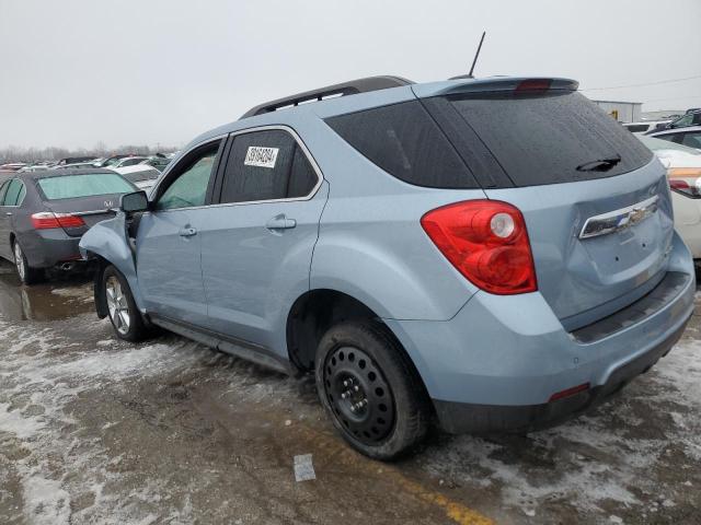 2GNALCEK7F6171763 - 2015 CHEVROLET EQUINOX LT BLUE photo 2