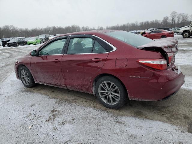 4T1BF1FK7GU503934 - 2016 TOYOTA CAMRY LE RED photo 2