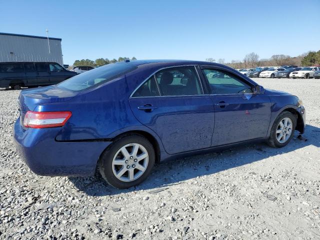 4T1BF3EK2BU605177 - 2011 TOYOTA CAMRY BASE BLUE photo 3