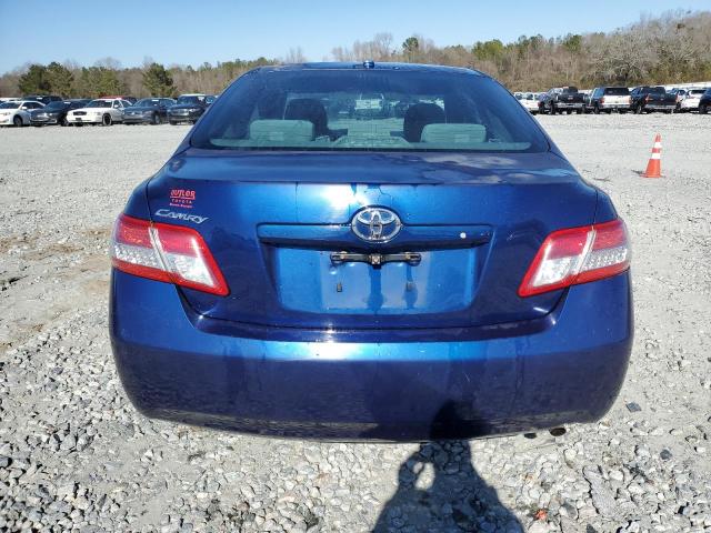 4T1BF3EK2BU605177 - 2011 TOYOTA CAMRY BASE BLUE photo 6