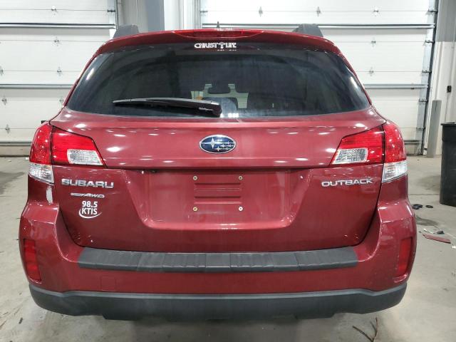 4S4BRCKC5D3272745 - 2013 SUBARU OUTBACK 2.5I LIMITED RED photo 6