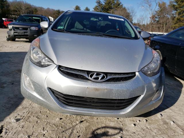 KMHDH4AE3CU349495 - 2012 HYUNDAI ELANTRA GL SILVER photo 5