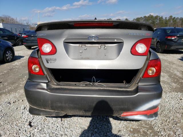 2T1BR32E77C746454 - 2007 TOYOTA COROLLA CE GRAY photo 6