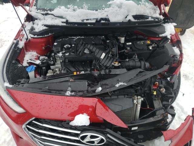 3KPC24A60LE109216 - 2020 HYUNDAI ACCENT SE RED photo 11