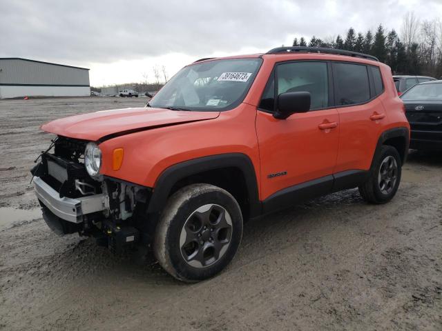ZACCJBAB9HPE57577 - 2017 JEEP RENEGADE SPORT Նարնջագույն լուսանկար 1