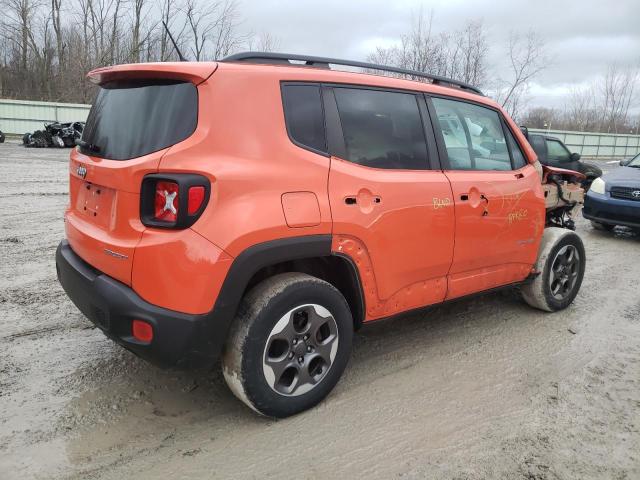 ZACCJBAB9HPE57577 - 2017 JEEP RENEGADE SPORT Նարնջագույն լուսանկար 3