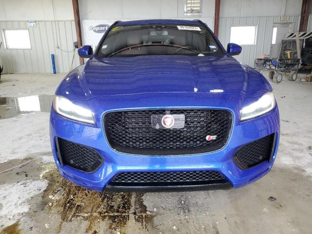 SADCM2FV1JA284559 - 2018 JAGUAR F-PACE S BLUE photo 5