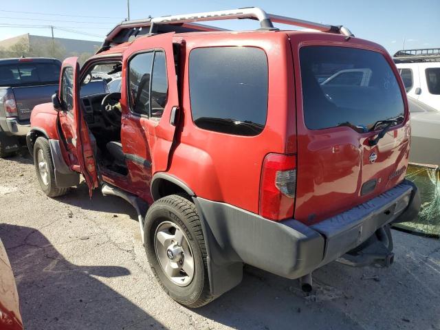 5N1ED28T01C596503 - 2001 NISSAN XTERRA XE RED photo 2