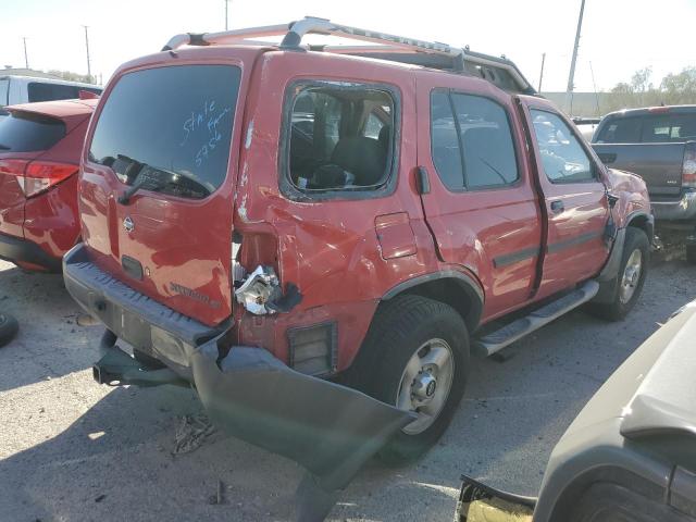 5N1ED28T01C596503 - 2001 NISSAN XTERRA XE RED photo 3