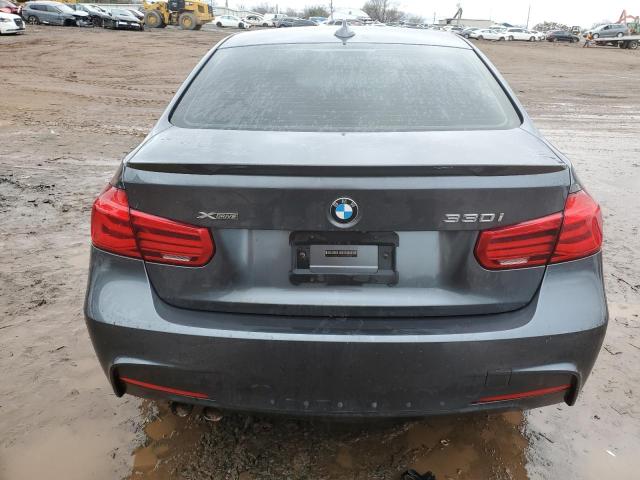 WBA8D9G57JNU67611 - 2018 BMW 330 XI GRAY photo 6