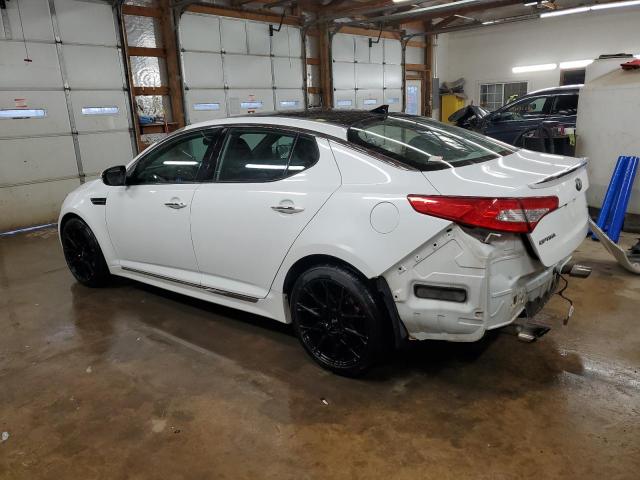 5XXGR4A64DG214864 - 2013 KIA OPTIMA SX WHITE photo 2