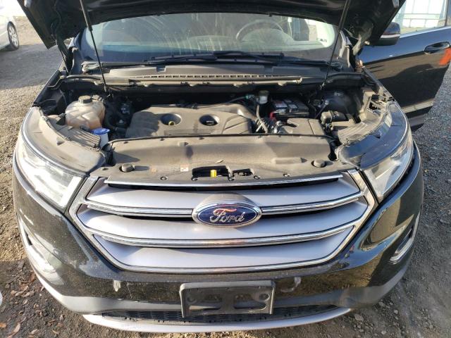 2FMPK3J98HBB89185 - 2017 FORD EDGE SEL BLACK photo 11