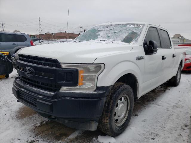 1FTFW1E54JFA59862 - 2018 FORD F150 SUPERCREW WHITE photo 1