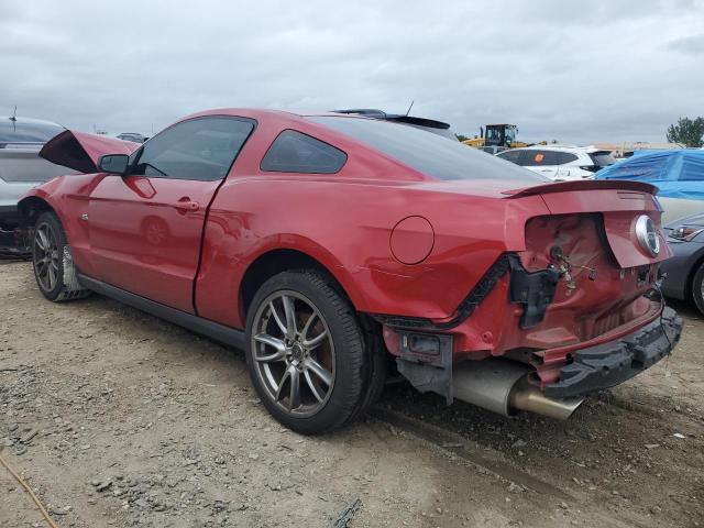 1ZVBP8CF2B5162069 - 2011 FORD MUSTANG GT RED photo 2