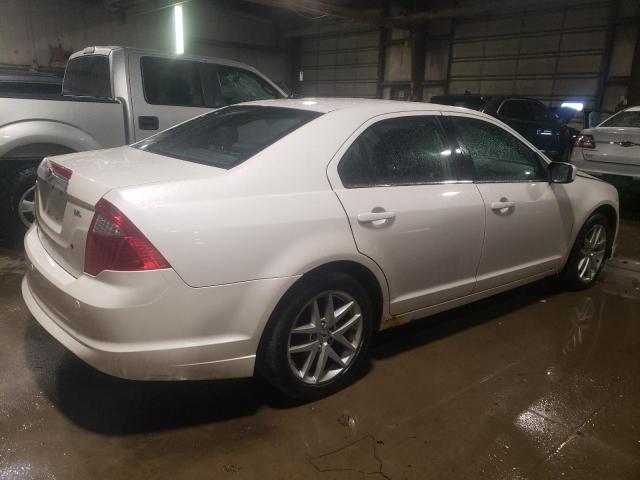 3FAHP0JA2CR433772 - 2012 FORD FUSION SEL WHITE photo 3