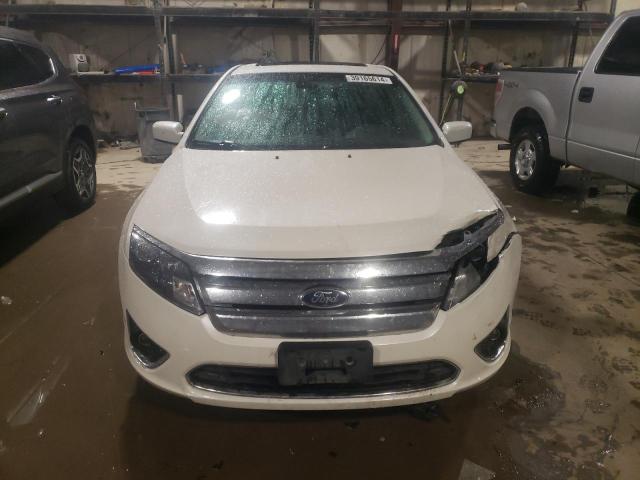 3FAHP0JA2CR433772 - 2012 FORD FUSION SEL WHITE photo 5