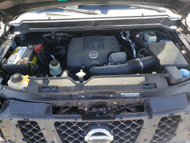 1N6BA0EK1EN504337 - 2014 NISSAN TITAN S BLACK photo 7