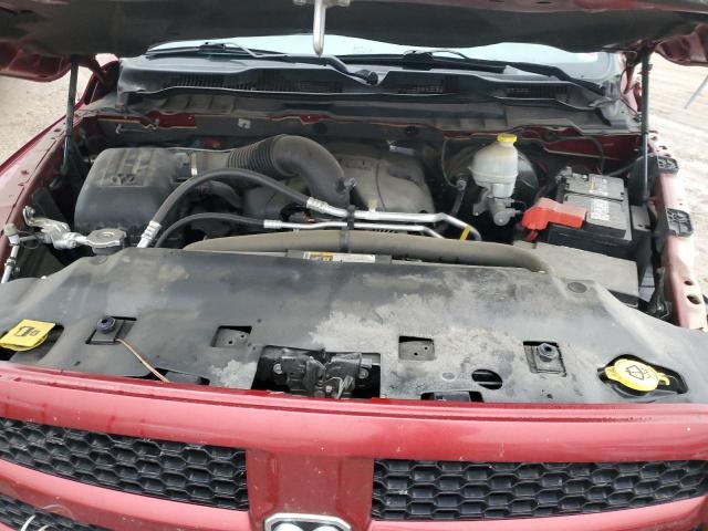 1C6RR6FT5FS650464 - 2015 RAM 1500 ST BURGUNDY photo 11