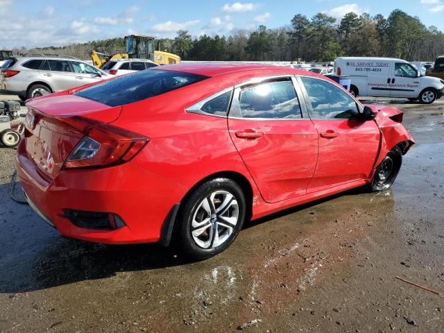 2HGFC2F68HH509920 - 2017 HONDA CIVIC LX RED photo 3