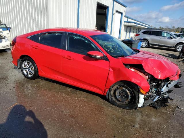 2HGFC2F68HH509920 - 2017 HONDA CIVIC LX RED photo 4