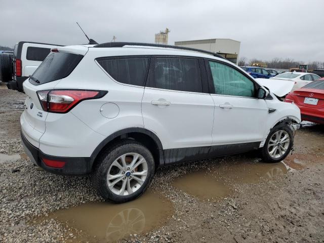 1FMCU9HD7JUD50633 - 2018 FORD ESCAPE SEL WHITE photo 3