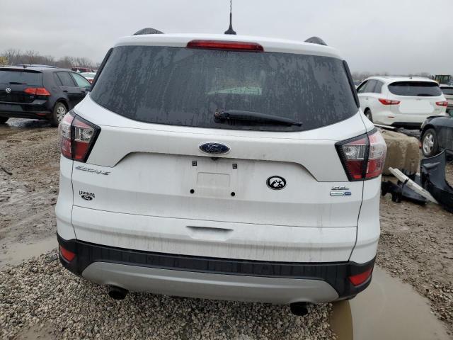 1FMCU9HD7JUD50633 - 2018 FORD ESCAPE SEL WHITE photo 6