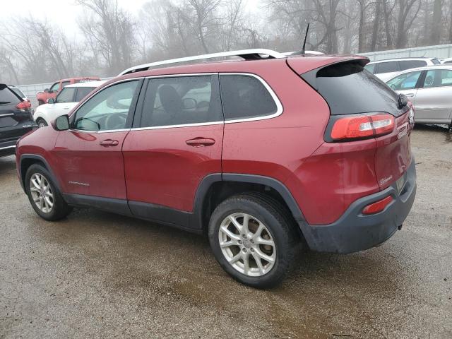 1C4PJLCB2GW284197 - 2016 JEEP CHEROKEE LATITUDE RED photo 2