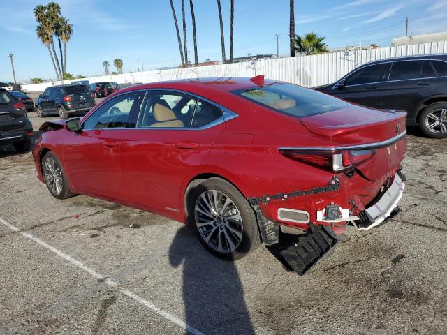 JTHB21B18K2024745 - 2019 LEXUS ES 300H RED photo 2