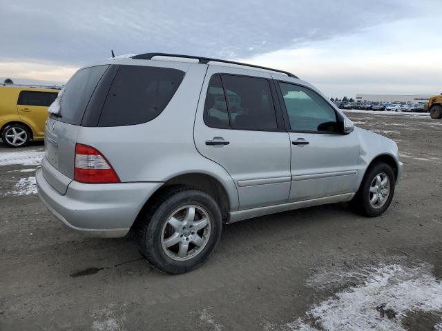 4JGAB75E83A438187 - 2003 MERCEDES-BENZ ML 500 SILVER photo 3