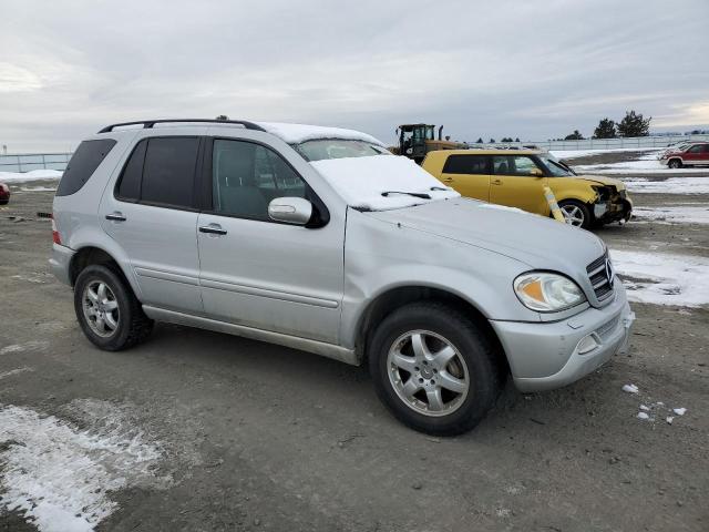 4JGAB75E83A438187 - 2003 MERCEDES-BENZ ML 500 SILVER photo 4